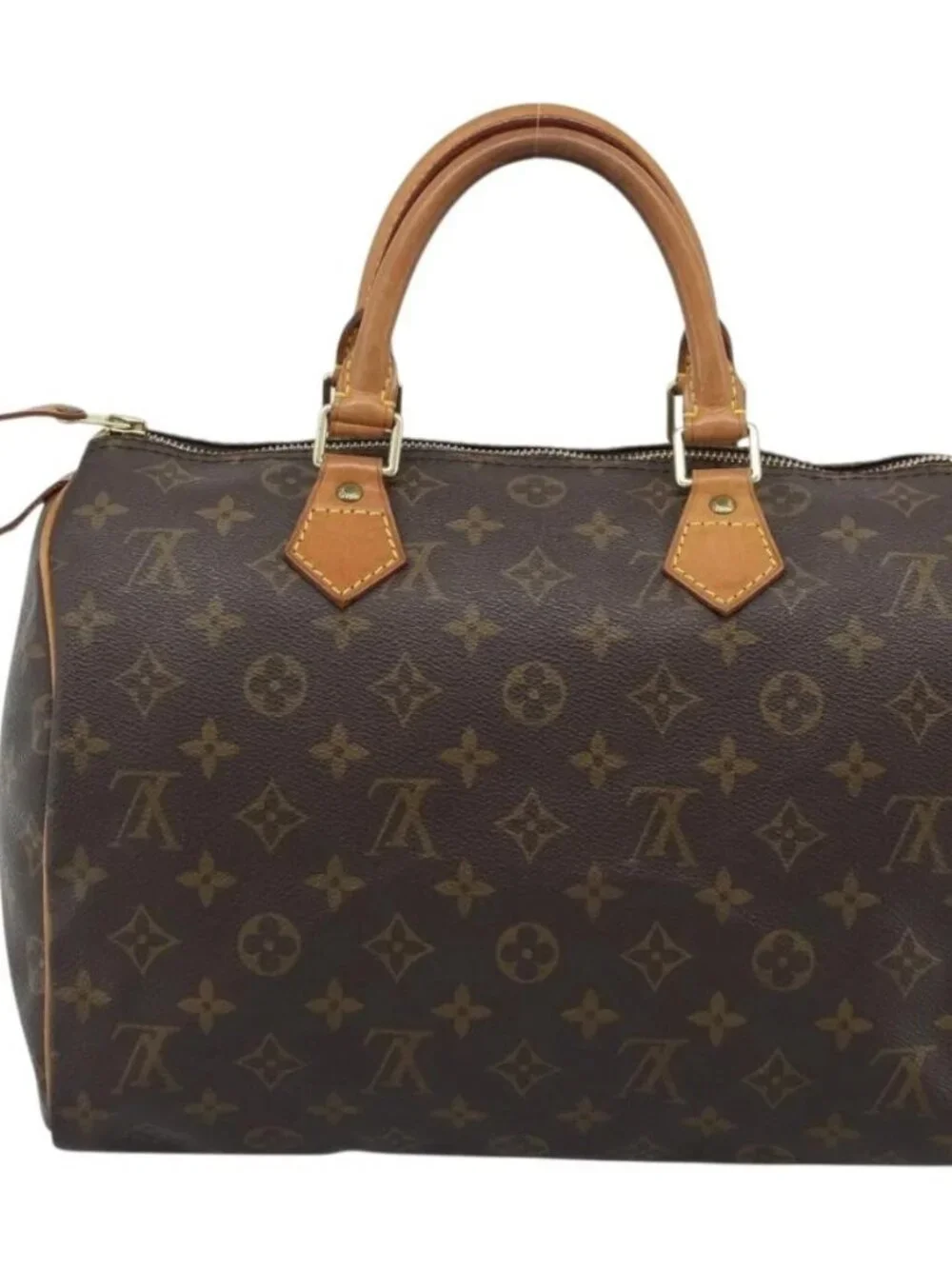 LOUIS VUITTON Monogram Speedy 30 Hand Bag L002 LV Auth 187950A